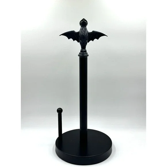 Disney Haunted Mansion Bat Paper Towel Holder Gothic Kitchen Decor 16