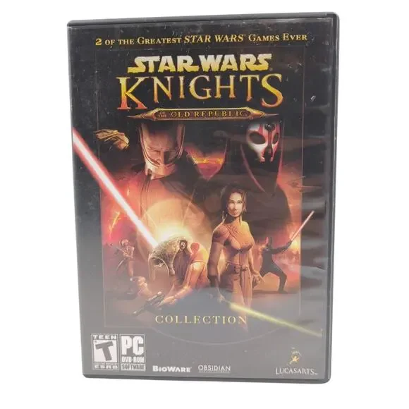 Star Wars KOTOR PC DVD-ROM Video Game RPG Sci-Fi Knights Old Republic