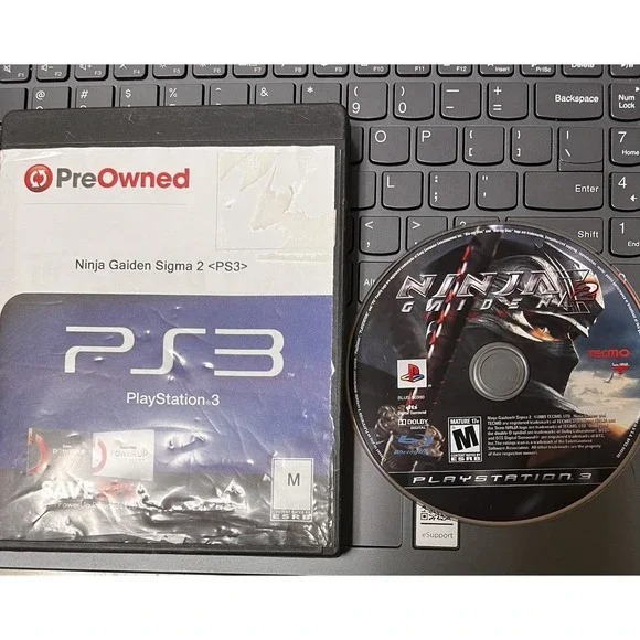 Ninja Gaiden Sigma 2 Sony PlayStation 3‎ PS3 Tecmo Team Ninja BLUS-30380
