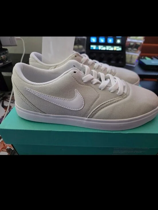 Nike SB Check Canvas Light Bone (7Y)