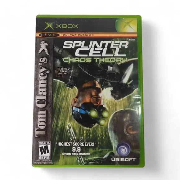 Tom Clancy's Splinter‎ Cell: Chaos Theory (Microsoft Xbox, 2005)