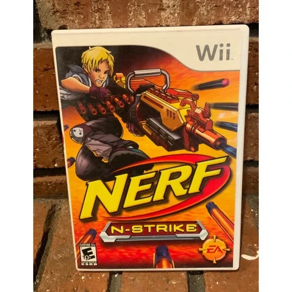 NERF N-Strike‎ Nintendo Wii Video Game 2008 EA