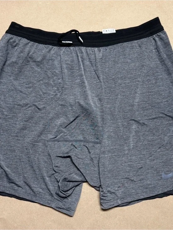 Nike DriFit Running Division Shorts size XXL brief lined Rare!