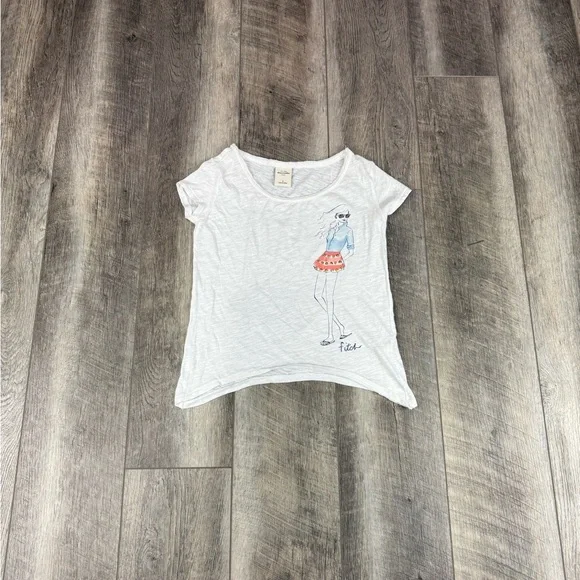 Abercrombie Kids White‎ Top
