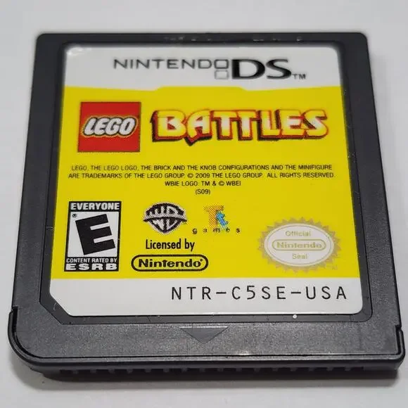 Lego Battles Video Game 2009 for Nintendo DS Loose Cartridge Untested