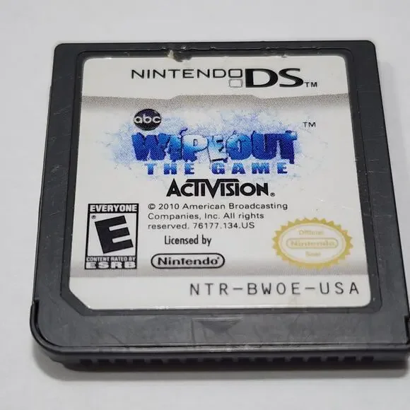 Wipeout The Game Video Game 2010 Activision Nintendo DS Loose Cartridge Untested