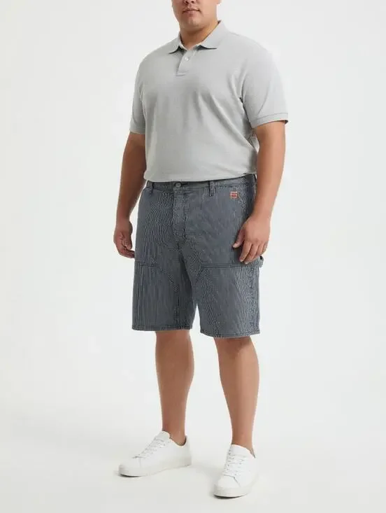 Levi Strauss Signature Striped Carpenter Shorts