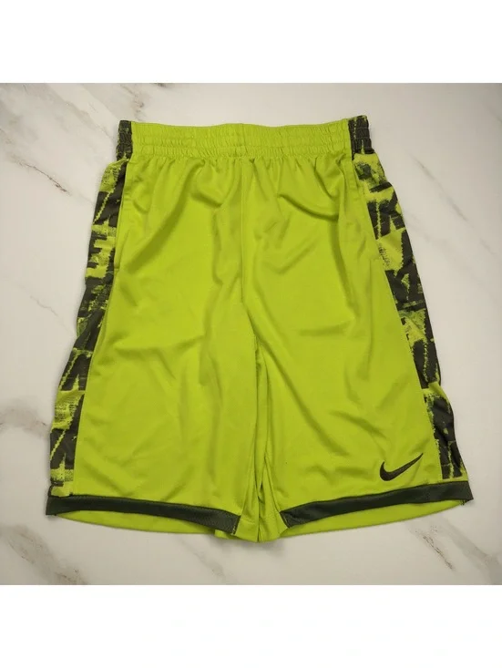 Nike Dri-FIT Athletic Shorts Yellow - Boys XL