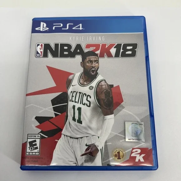 NBA 2K18 Sony PlayStation 4 PS4 Basketball Game Complete Tested