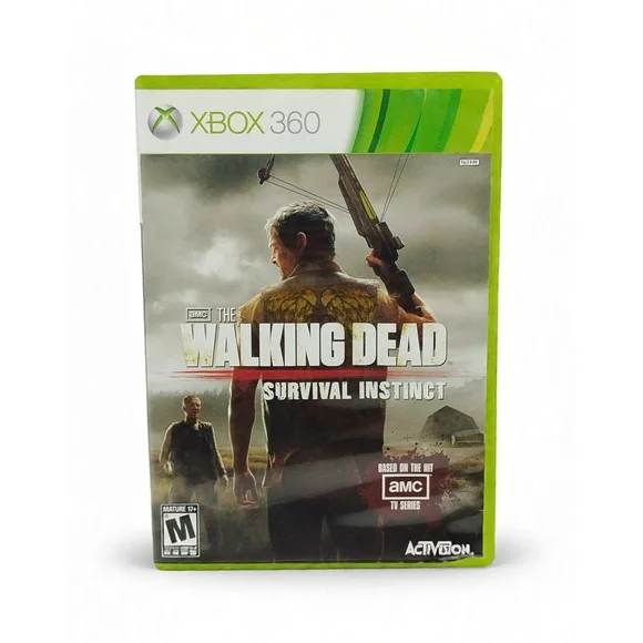 The Walking Dead Survival Instinct Xbox 360 Game First Person Shooter Zombie
