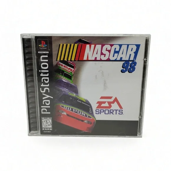 NASCAR 98 PS1 Racing Game Electronic Arts Sports Simulation Stock Car 90s Sim