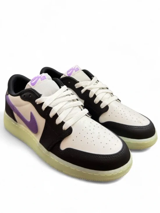 Nike Air Jordan 1 Retro Low OG ‘Black Raspberry’ Size US 6 Youth/ 7.5 Women’s