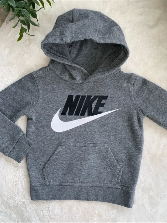 Nike Gray Sweatshirt Hoodie 2T EUC