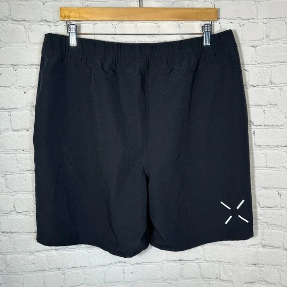 Ten Thousand Foundation Short Black Mens XL TTSH003V6 Training Gym Shorts 7in