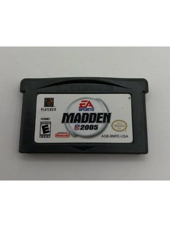 Madden NFL 2005 Football EA Sports Nintendo GameBoy Advance Tested GBA Cart Only