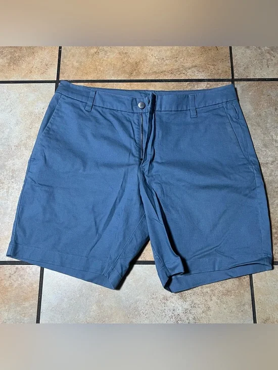 Lululemon ABC Classic Fit  Short 7” Warpstreme Steel Blue Men’s “Golf” Shorts 34