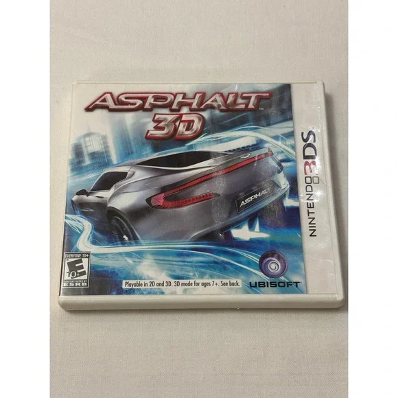 Asphalt 3D Nintendo 3DS Game Complete with‎ Case and Manual Ubisoft Racing