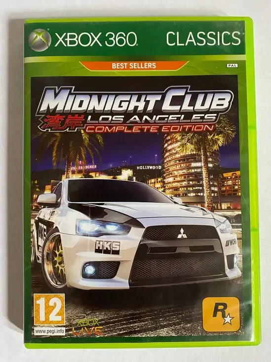 Midnight club Los Angeles Complete edition Xbox 360 classics