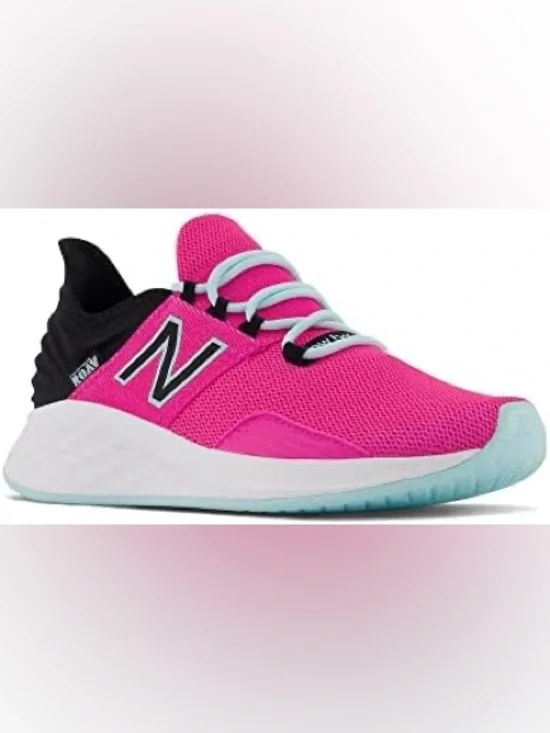 New Balance Fresh Foam Roav women's running shoes vibrant Pink Glo size 8.5