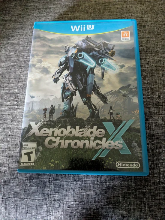Nintendo Wii U Xenoblade Chronicles X - Blue Case