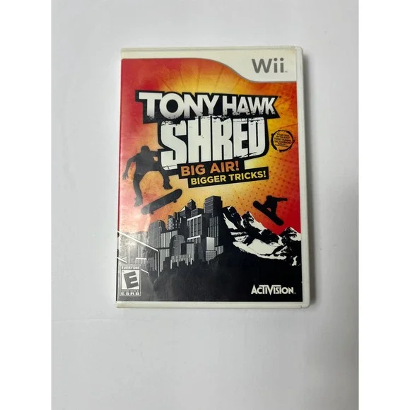 Tony Hawk Shred Nintendo Wii Game Activision CIB Complete with Manual