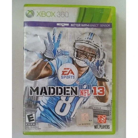 Madden NFL 13 (Microsoft Xbox 360, 2012) Tested Working