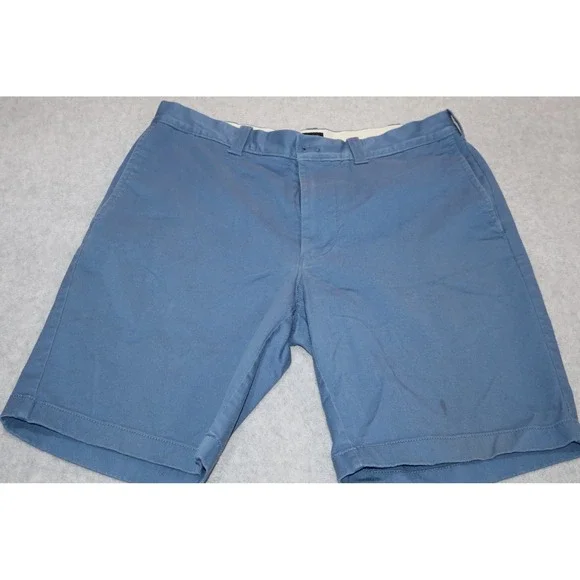 J.Crew Chino Shorts Mens 31 Blue 9