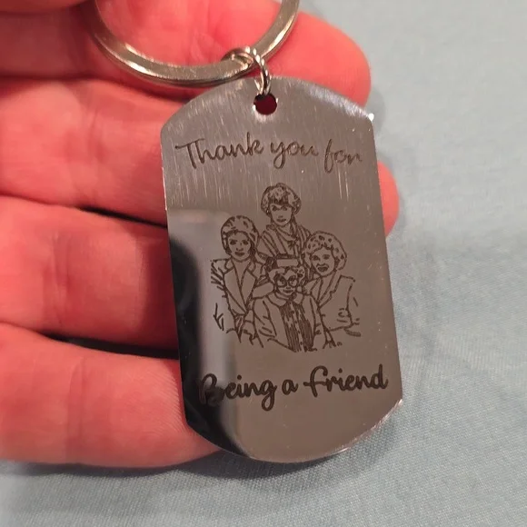 ❤️10/$40 New golden girls keychain Friendship Keychain