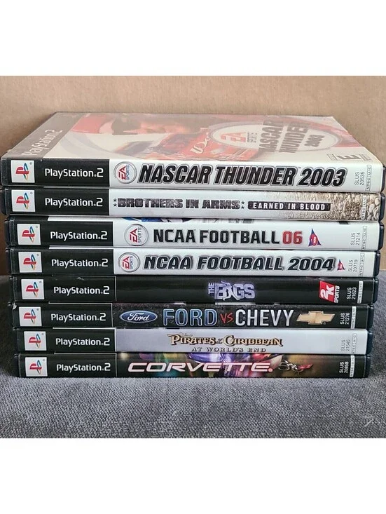 PlayStation 2 Bundle Of 8 Games
