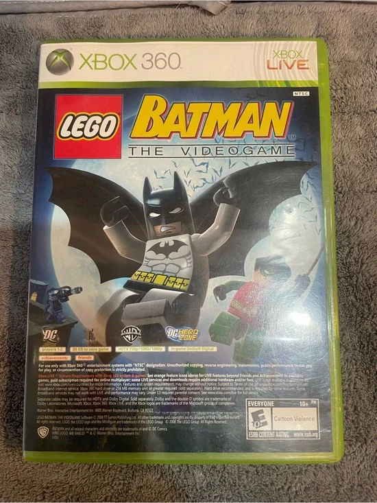 Lego Batman/Pure Xbox 360 Dual Disc's Complete Pre-own Game