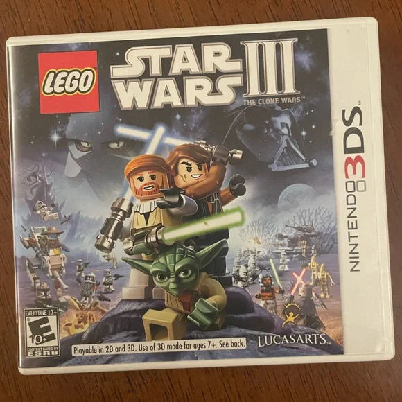 Nintendo 3DS Video Game Lego Star Wars III