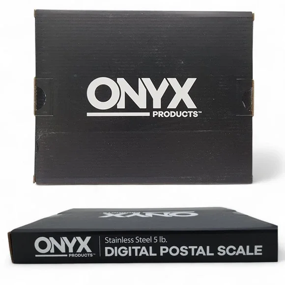 ONYX Stainless Steel 5lb Digital Postal Scale Sealed Brand NEW Sealed‎