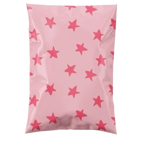 Pretty Package Seeing Stars Pink 6x9 Poly Mailers - Pack of‎ 25