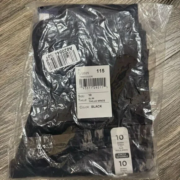 The Children's Place Black Size 10 Skinny Jeans