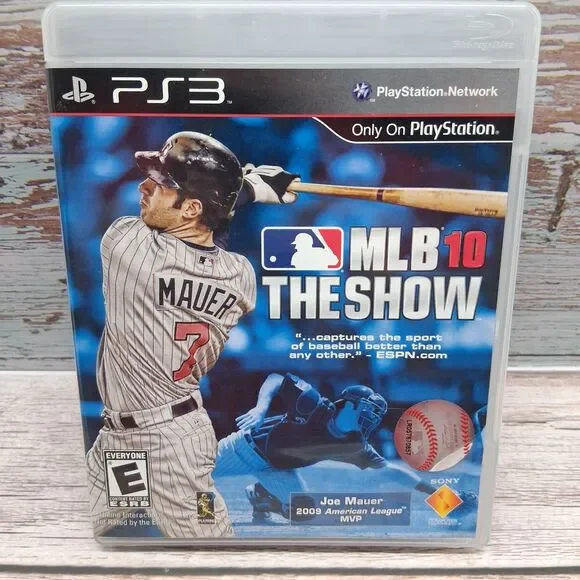 MLB 10 The Show (Sony PlayStation 3, 2010) PS3 W/Manual CIB Region 1 Rated E