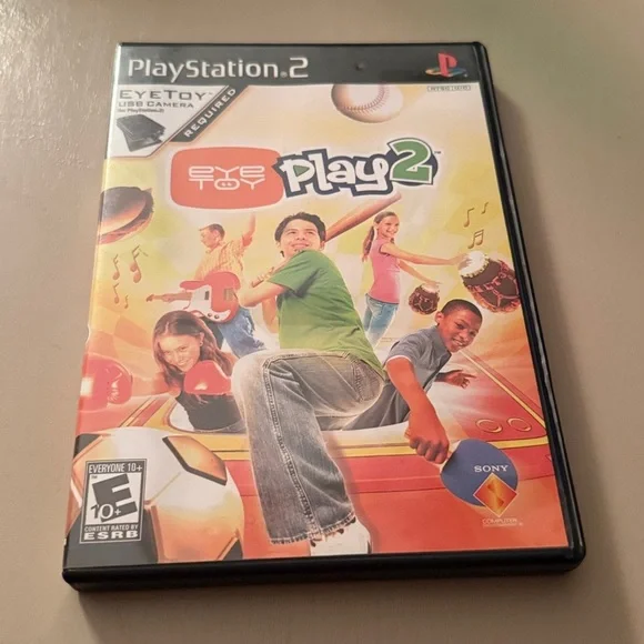 Eye Toy Play 2 | Sony Playstation 2 PS2 | Vintage Video Game