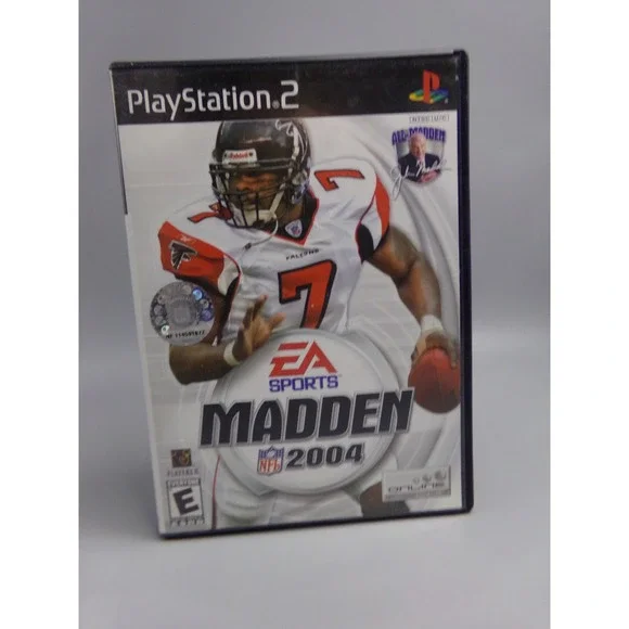 PlayStation 2 PS2 Madden NFL 2004‎ Video Game Complete Disc Michael Vick