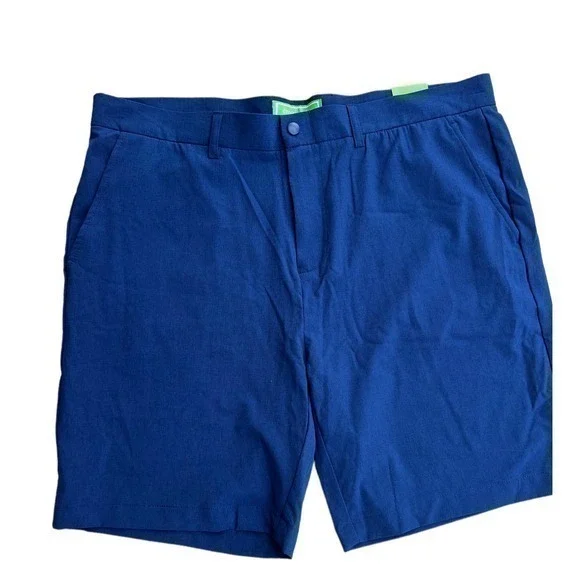 Crown & Ivy blue golf shorts NWT 38”