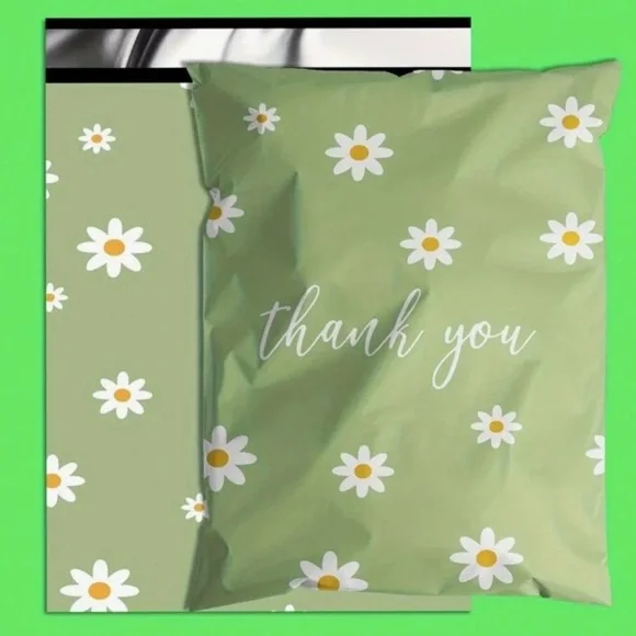 Polymailers 9“x6“ floral Thank you  (10pack)