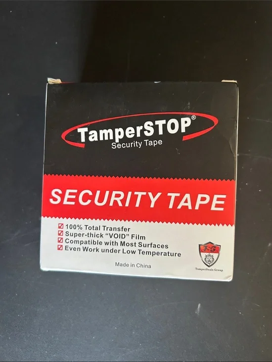 TamperSTOP Security Tape