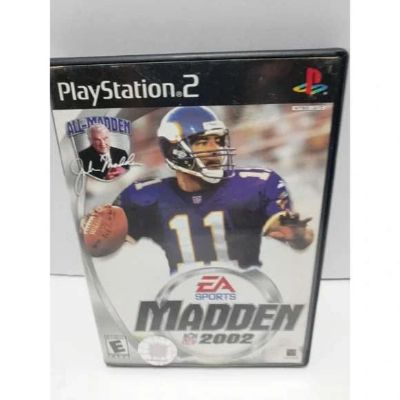 Madden NFL 2002 (Sony PlayStation 2, PS2) Complete CIB Tested