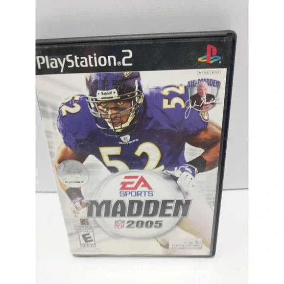 Madden 2005 NFL Football Sony Playstation 2 (PS2) - Box/Manual, tested