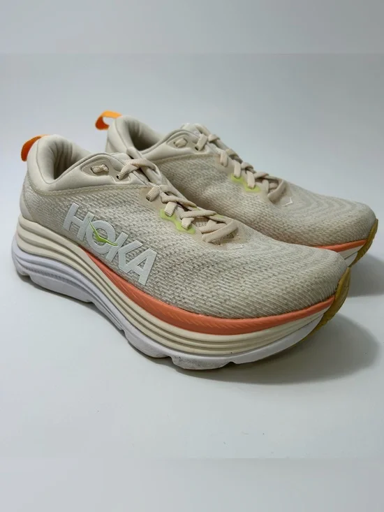 Hoka One One Gaviota 5 Beige Coral Running Shoes 1134235-VLG Women’s Size 7.5 B
