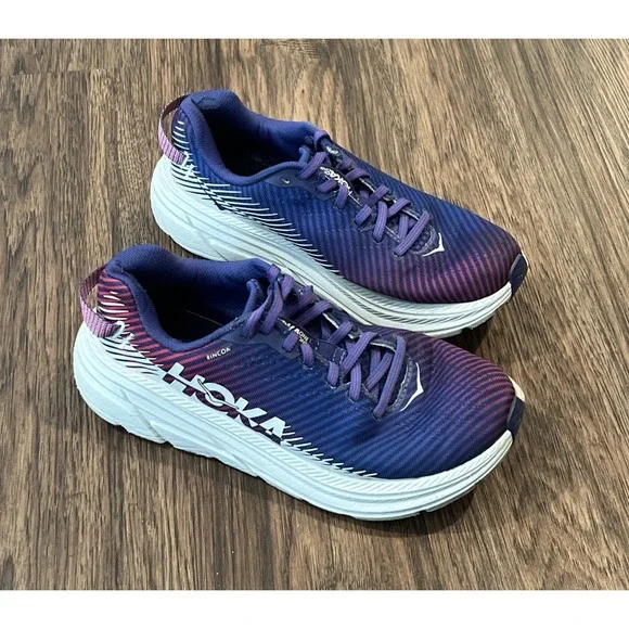 Hoka One One Womens Rincon 2 1110515 CBAI Blue Running Shoes Sneakers Size 6.5