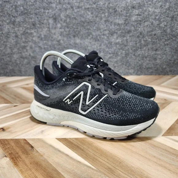 New Balance Fresh Foam X 880v12 Women's 8 Black White Running Shoes W880B12