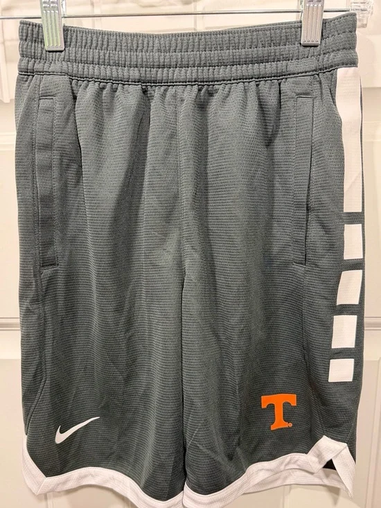 Nike Dri-FIT Tennessee Volunteers Black Athletic Shorts Men’s Medium NWT