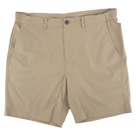 Free Fly Mens Large Latitude Shorts Khaki Stretch Quick Dry Hiking Gorpcore Fish