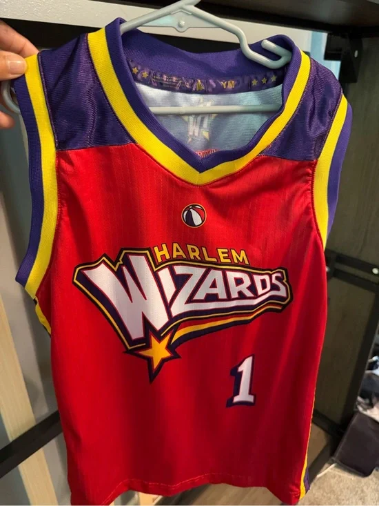 Harlem Wizards Red & Purple Jersey