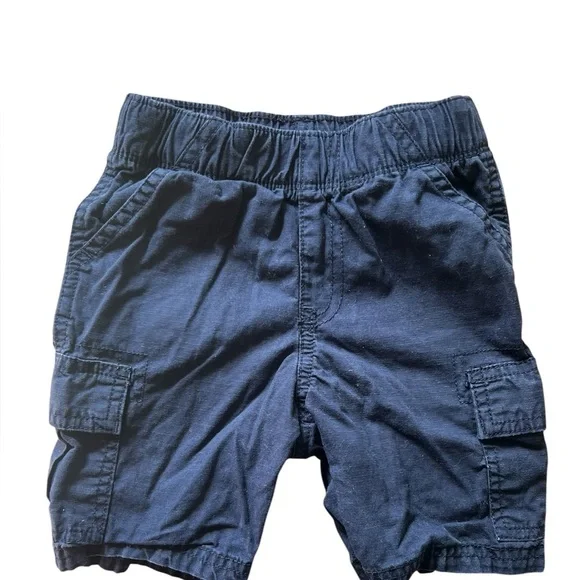 Children’s Place Boys Navy Blue Cargo Shorts | 2T