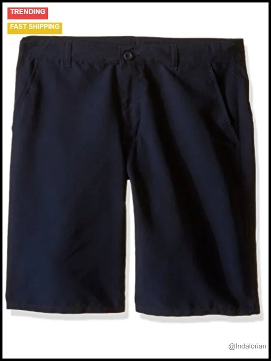 Boys' Performance Shorts with Zip Fly and Pockets